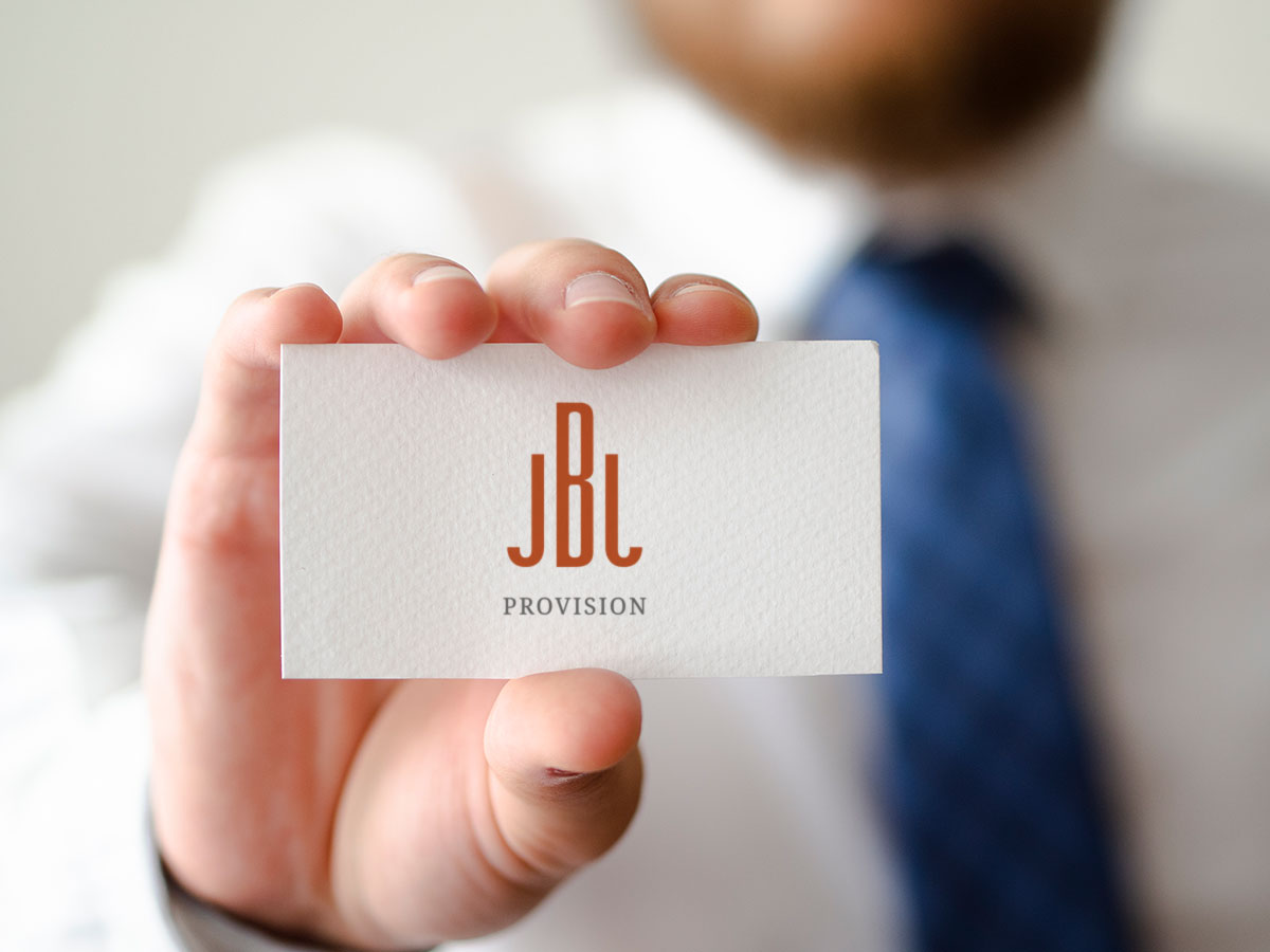 Cor Media Design Portfolio JBL Provision Inc Business Card